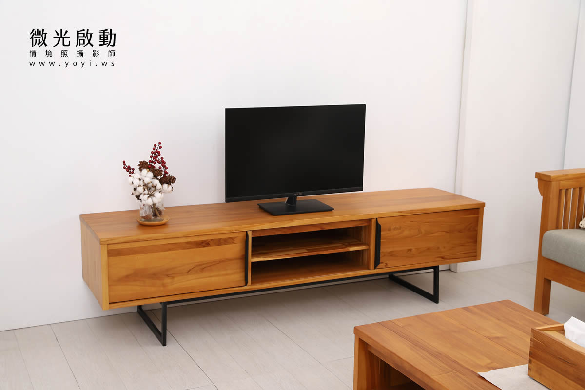 家具商品攝影｜溫潤柚木雙人床架臥室情境攝影｜歐克斯柚木 53