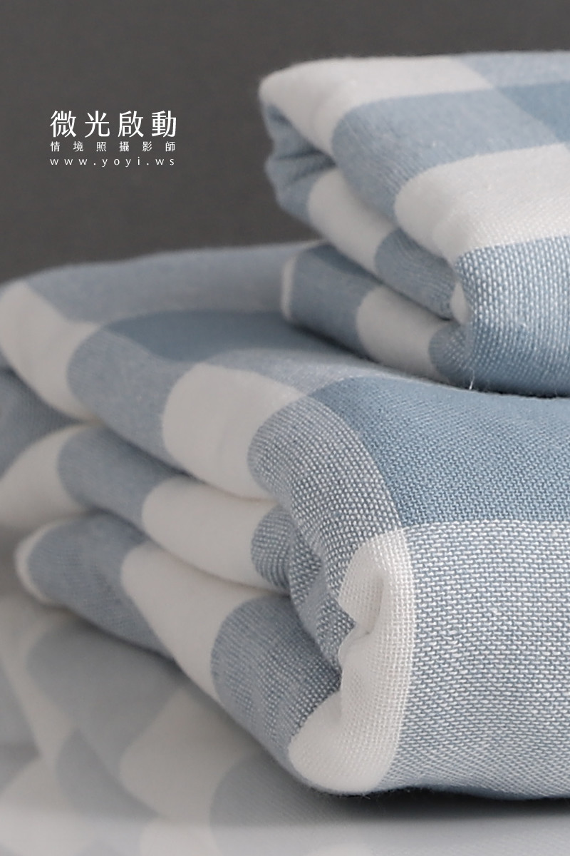 毛巾商品攝影｜質感純色毛巾疊放特寫視覺攝影｜星紅 29