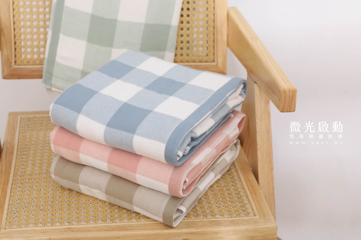 毛巾商品攝影｜質感純色毛巾疊放特寫視覺攝影｜星紅 45