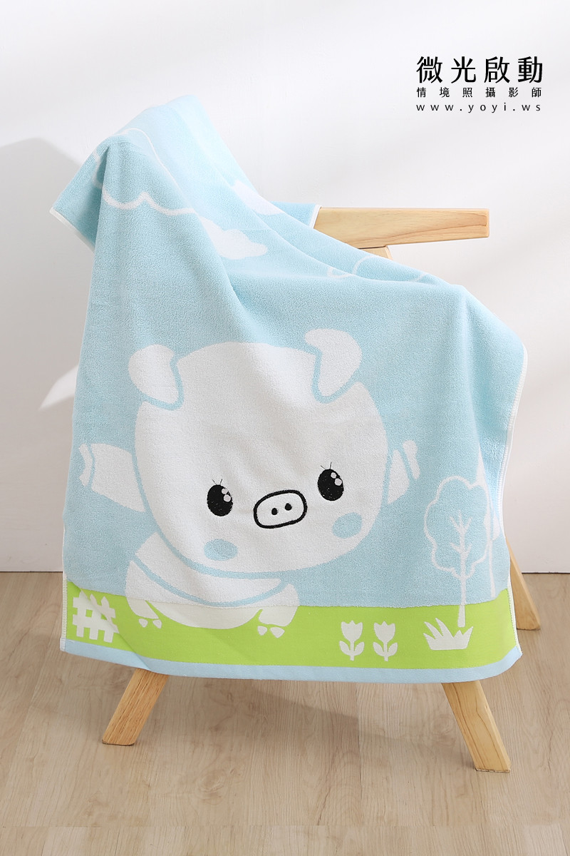 毛巾商品攝影｜質感純色毛巾疊放特寫視覺攝影｜星紅 47