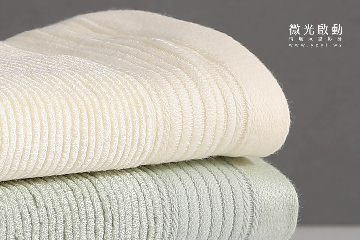 毛巾商品攝影｜質感純色毛巾疊放特寫視覺攝影｜星紅 81