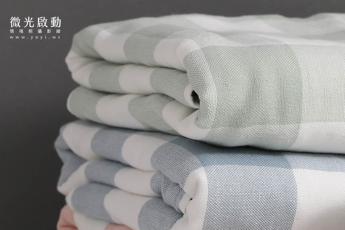 毛巾商品攝影｜質感純色毛巾疊放特寫視覺攝影｜星紅 91