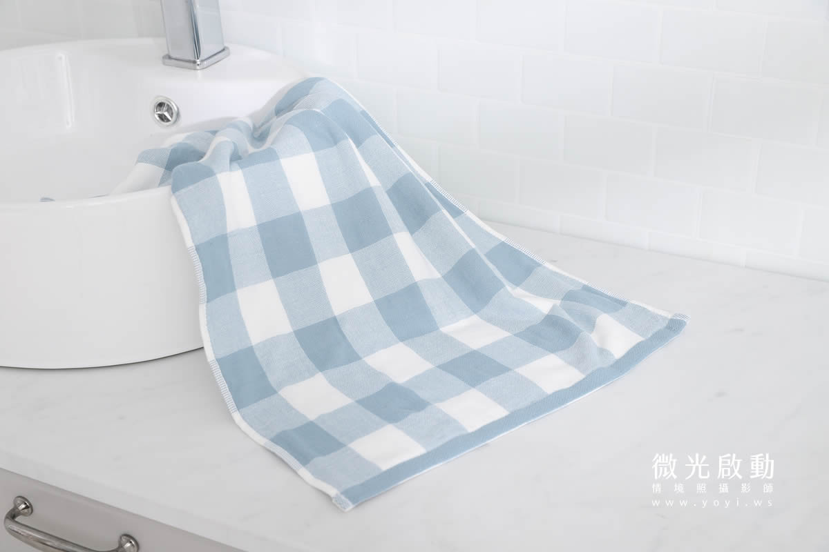 毛巾商品攝影｜質感純色毛巾疊放特寫視覺攝影｜星紅 129