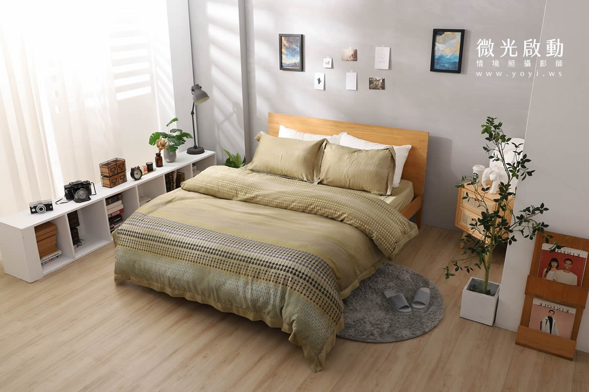 兒童寢具攝影｜粉柔溫馨兒童雙人床包情境攝影｜愛利斯 23