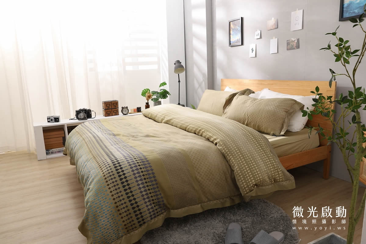 兒童寢具攝影｜粉柔溫馨兒童雙人床包情境攝影｜愛利斯 27