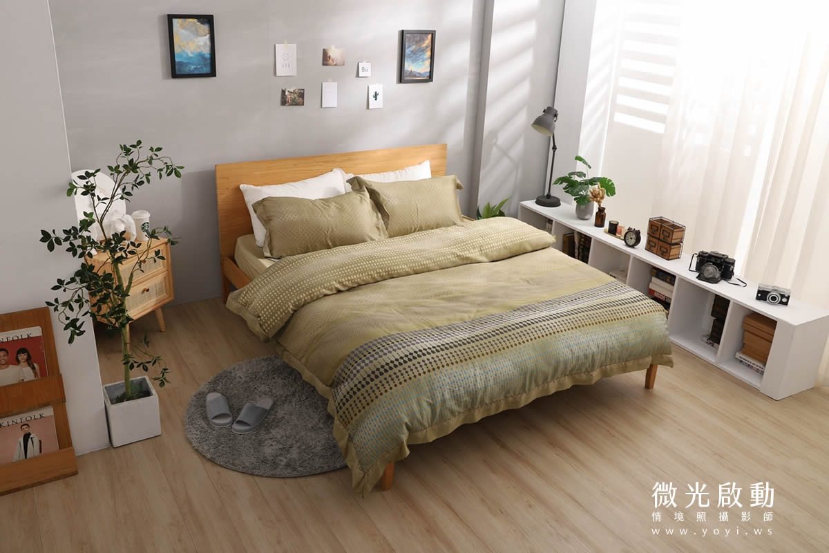 兒童寢具攝影｜粉柔溫馨兒童雙人床包情境攝影｜愛利斯 29