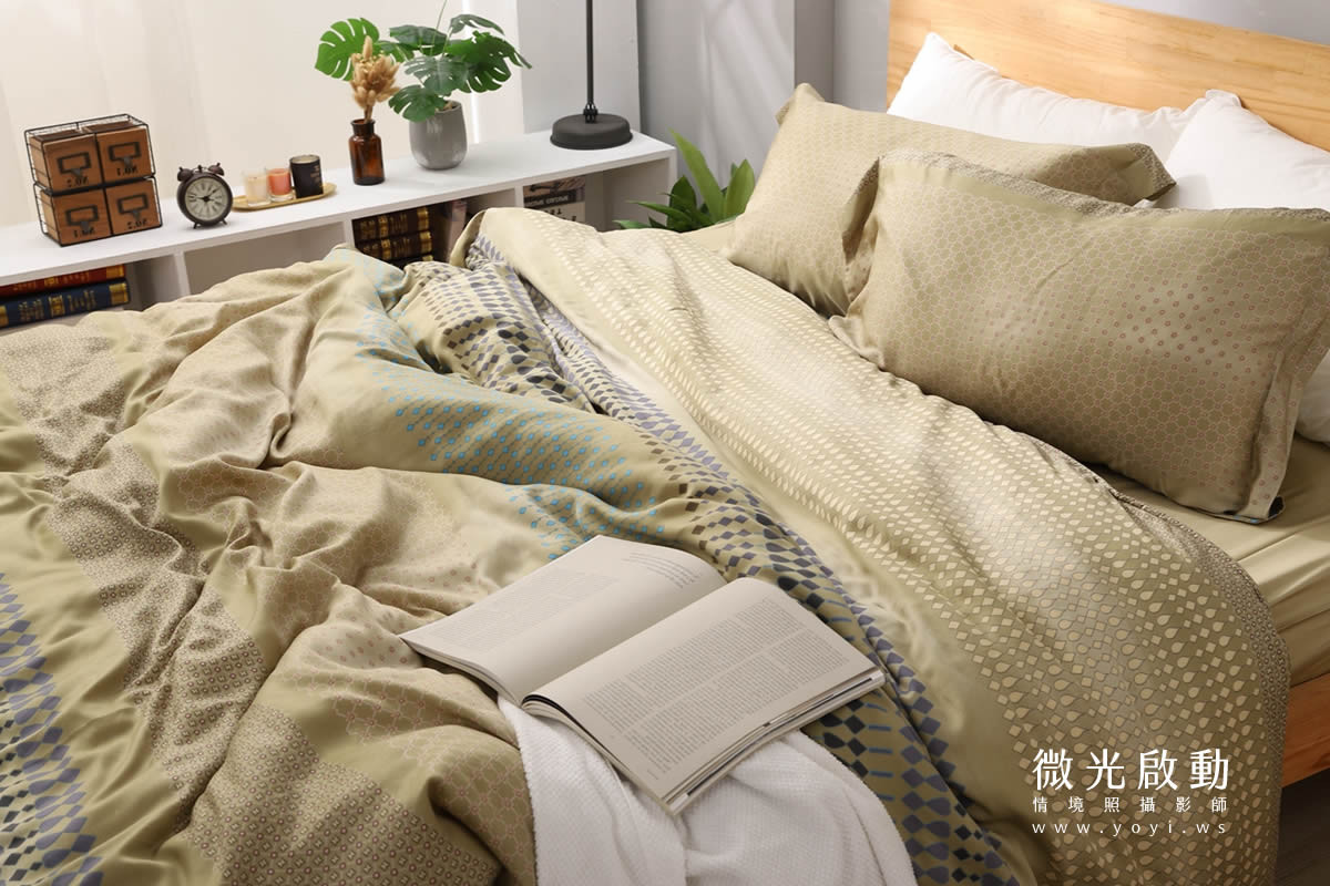 兒童寢具攝影｜粉柔溫馨兒童雙人床包情境攝影｜愛利斯 35