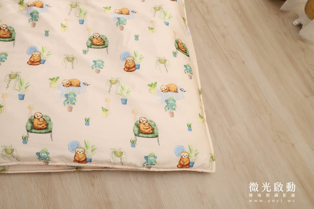 兒童寢具攝影｜粉柔溫馨兒童雙人床包情境攝影｜愛利斯 141