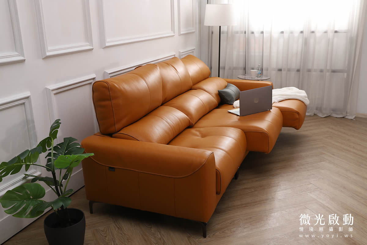 床墊家具攝影｜高支撐機能床墊與沙發明亮情境攝影｜睡眠王國 39