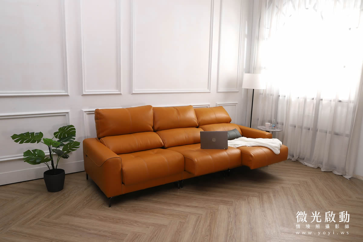 床墊家具攝影｜高支撐機能床墊與沙發明亮情境攝影｜睡眠王國 43