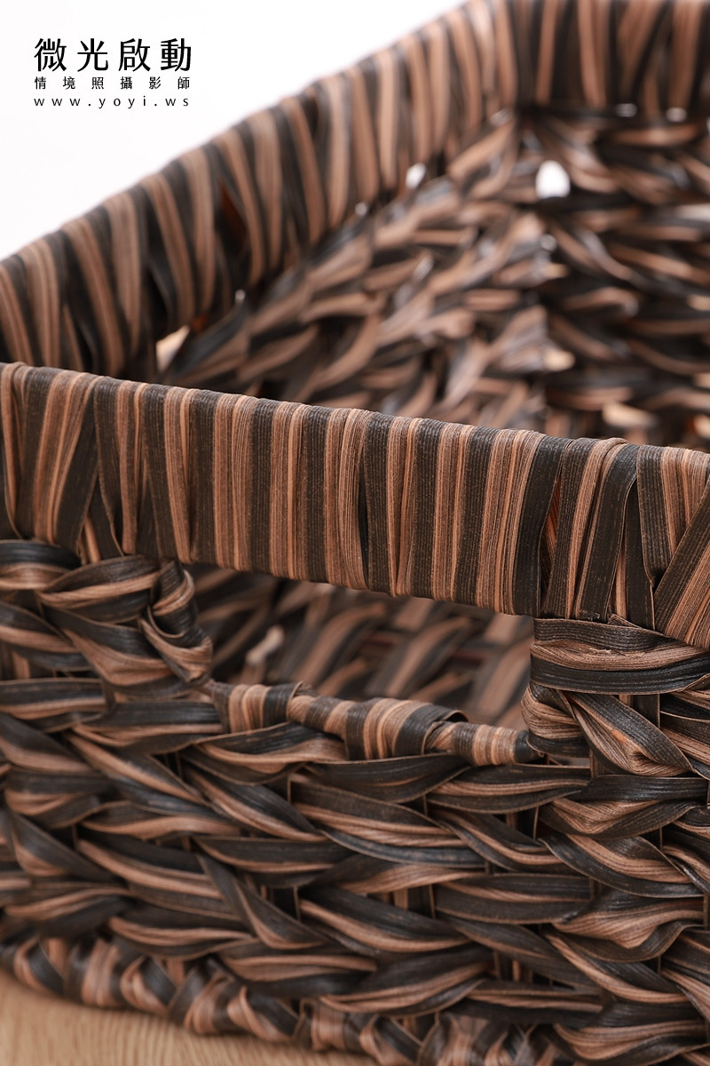 桌巾商品攝影｜清新藍色圖騰桌巾明亮餐廳情境 43