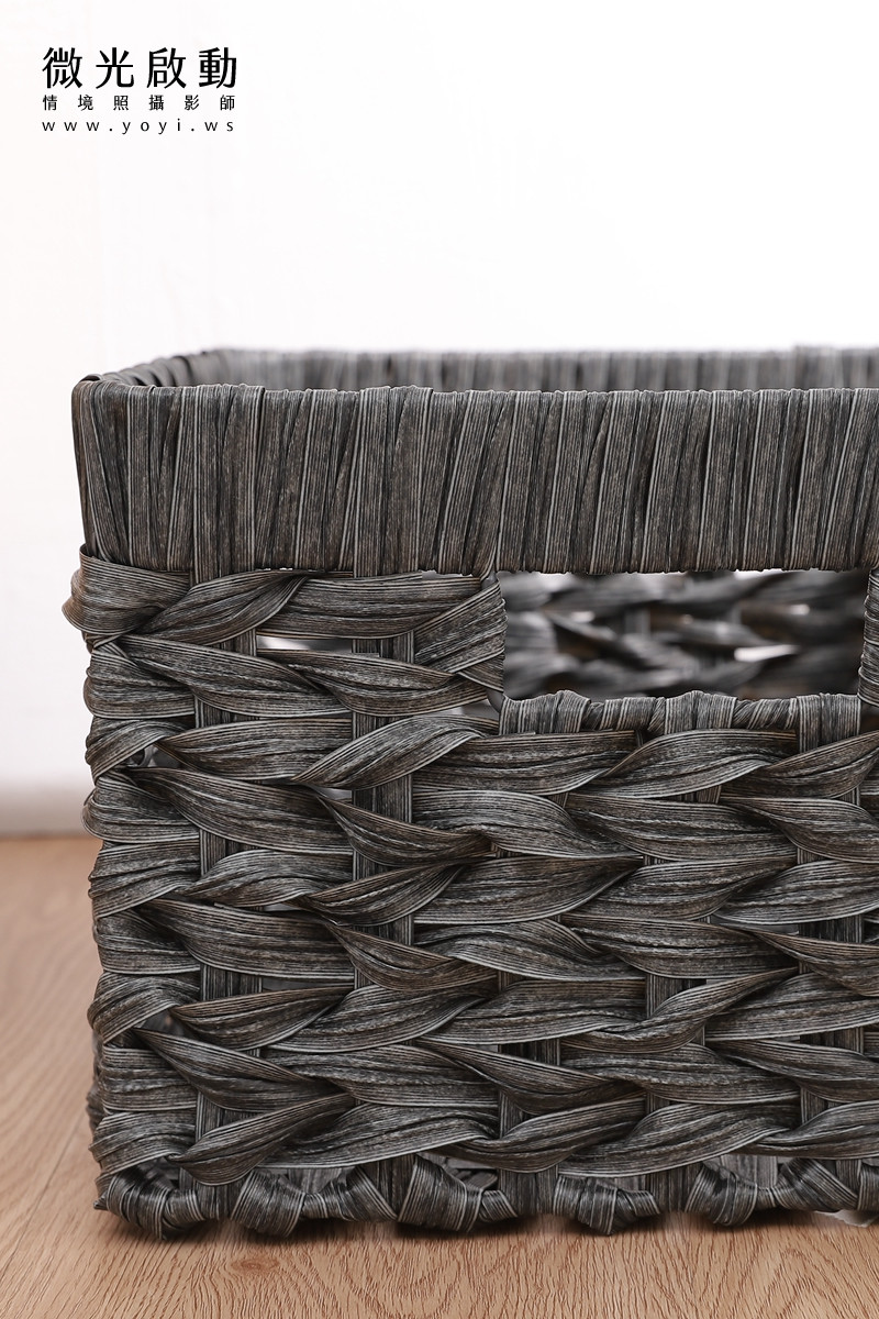 桌巾商品攝影｜清新藍色圖騰桌巾明亮餐廳情境 47