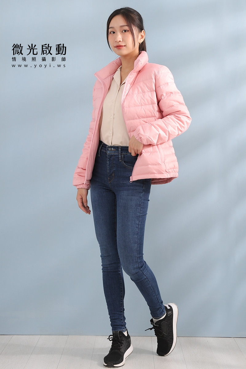 羽絨外套攝影｜合隆羽藏女款保暖羽絨外套棚拍特寫｜合隆羽藏 63
