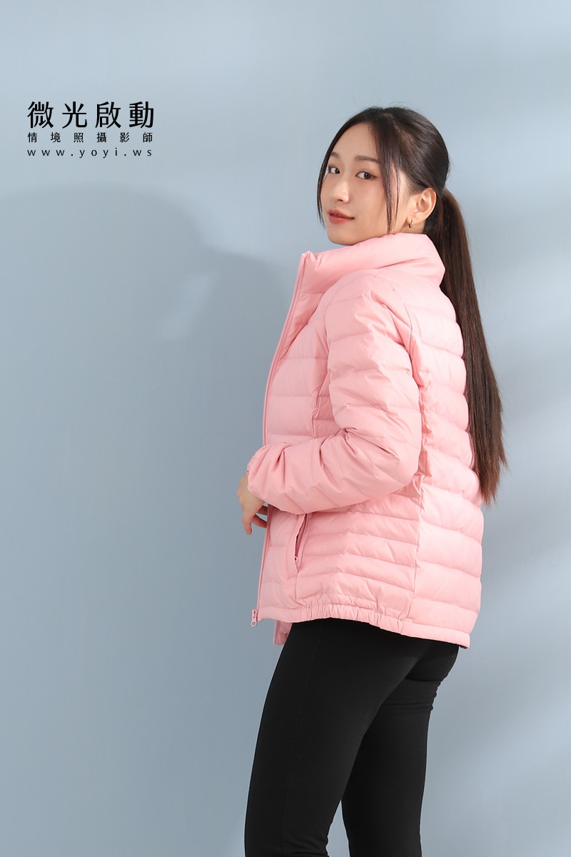 羽絨外套攝影｜合隆羽藏女款保暖羽絨外套棚拍特寫｜合隆羽藏 71