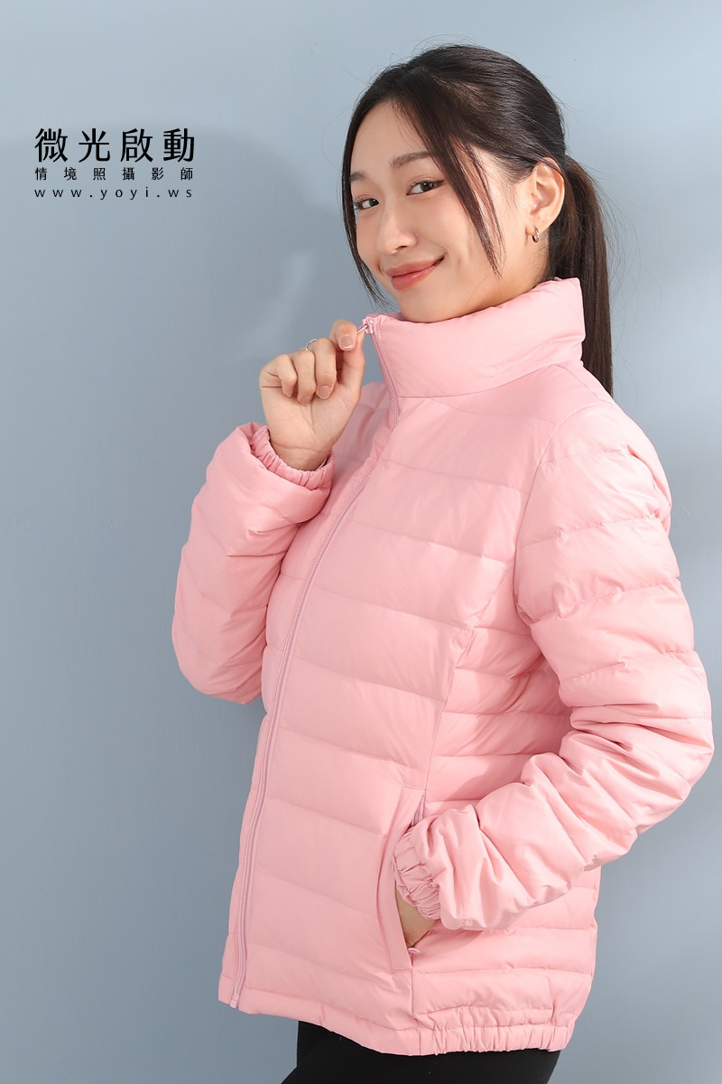 羽絨外套攝影｜合隆羽藏女款保暖羽絨外套棚拍特寫｜合隆羽藏 77