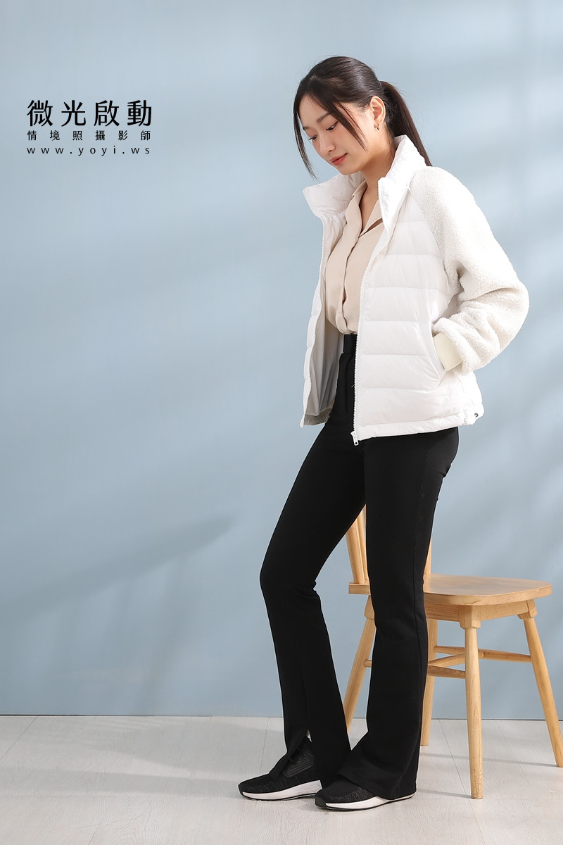 羽絨外套攝影｜合隆羽藏女款保暖羽絨外套棚拍特寫｜合隆羽藏 89
