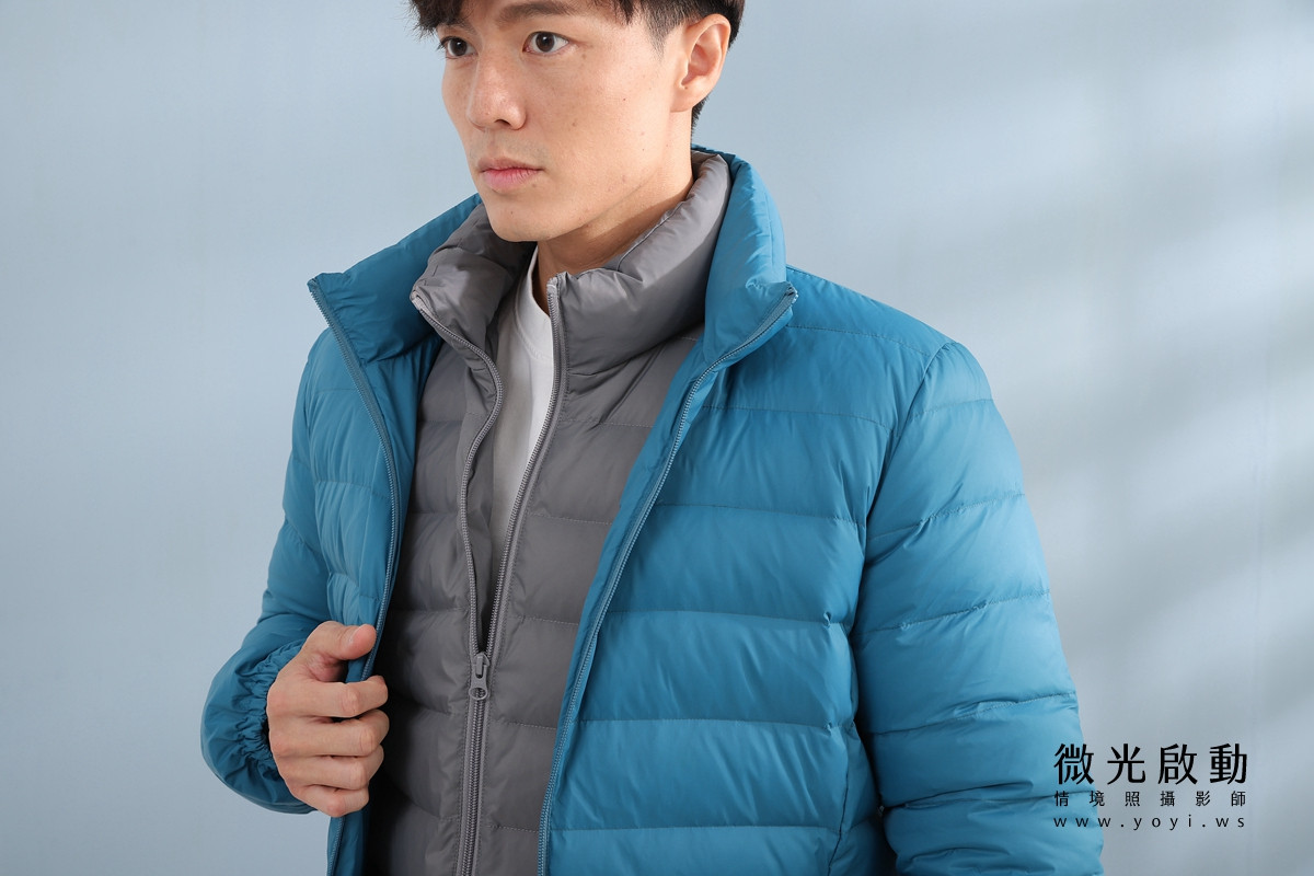服飾商品攝影｜合隆羽藏男女情侶款羽絨衣模特兒棚拍｜合隆羽藏 199