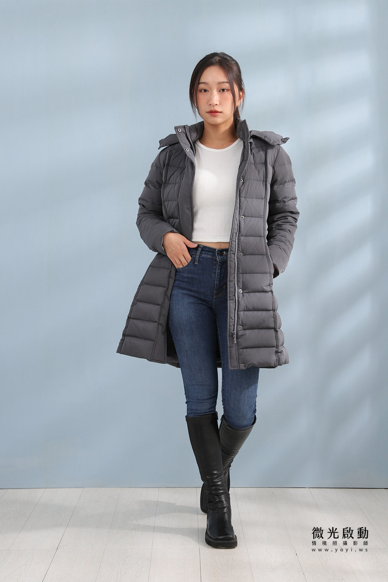 服飾商品攝影｜合隆羽藏男女情侶款羽絨衣模特兒棚拍｜合隆羽藏 25