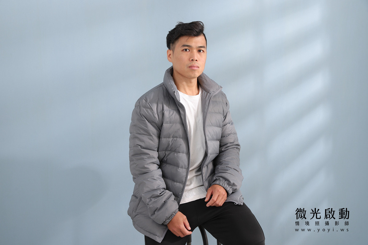 服飾商品攝影｜合隆羽藏男女情侶款羽絨衣模特兒棚拍｜合隆羽藏 31