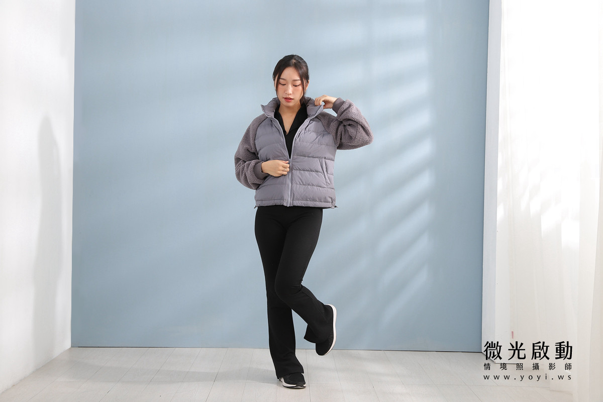 服飾商品攝影｜合隆羽藏男女情侶款羽絨衣模特兒棚拍｜合隆羽藏 35