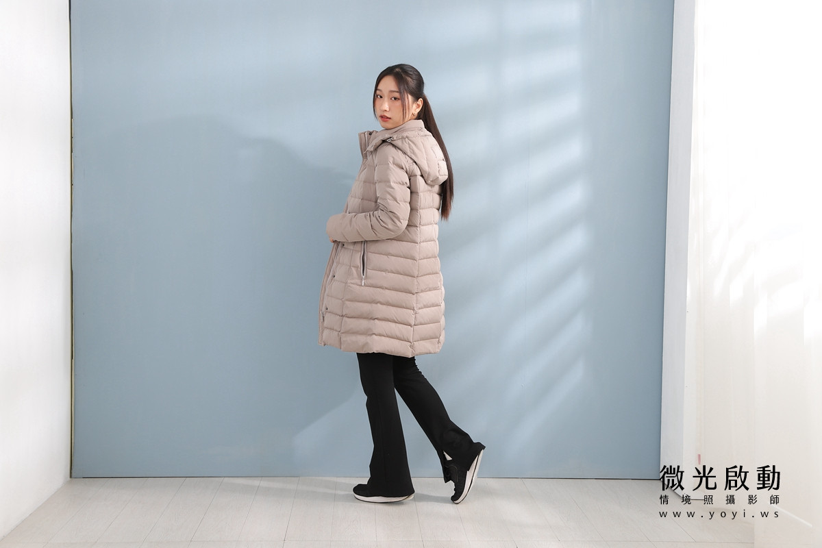 服飾商品攝影｜合隆羽藏男女情侶款羽絨衣模特兒棚拍｜合隆羽藏 53