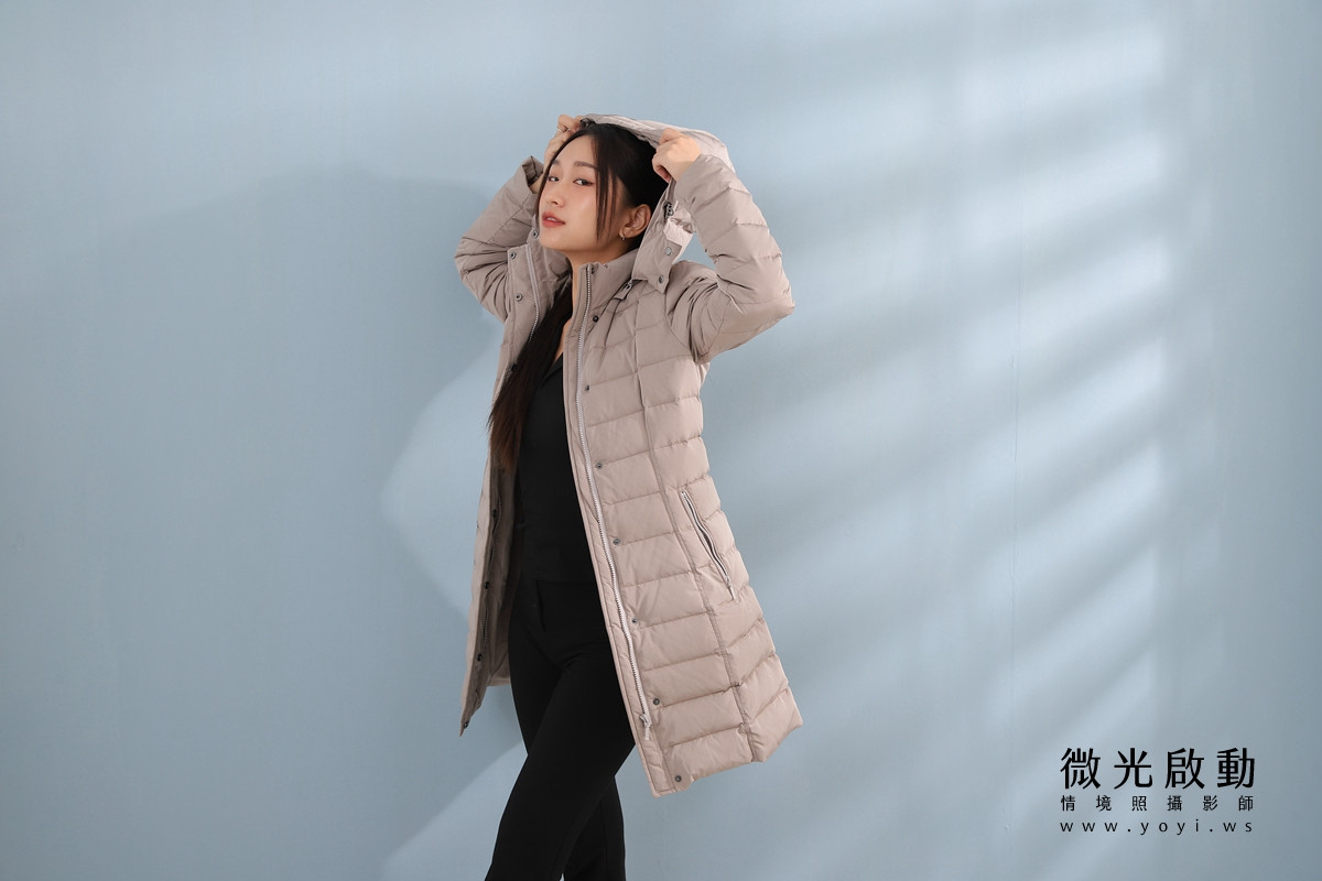 服飾商品攝影｜合隆羽藏男女情侶款羽絨衣模特兒棚拍｜合隆羽藏 55
