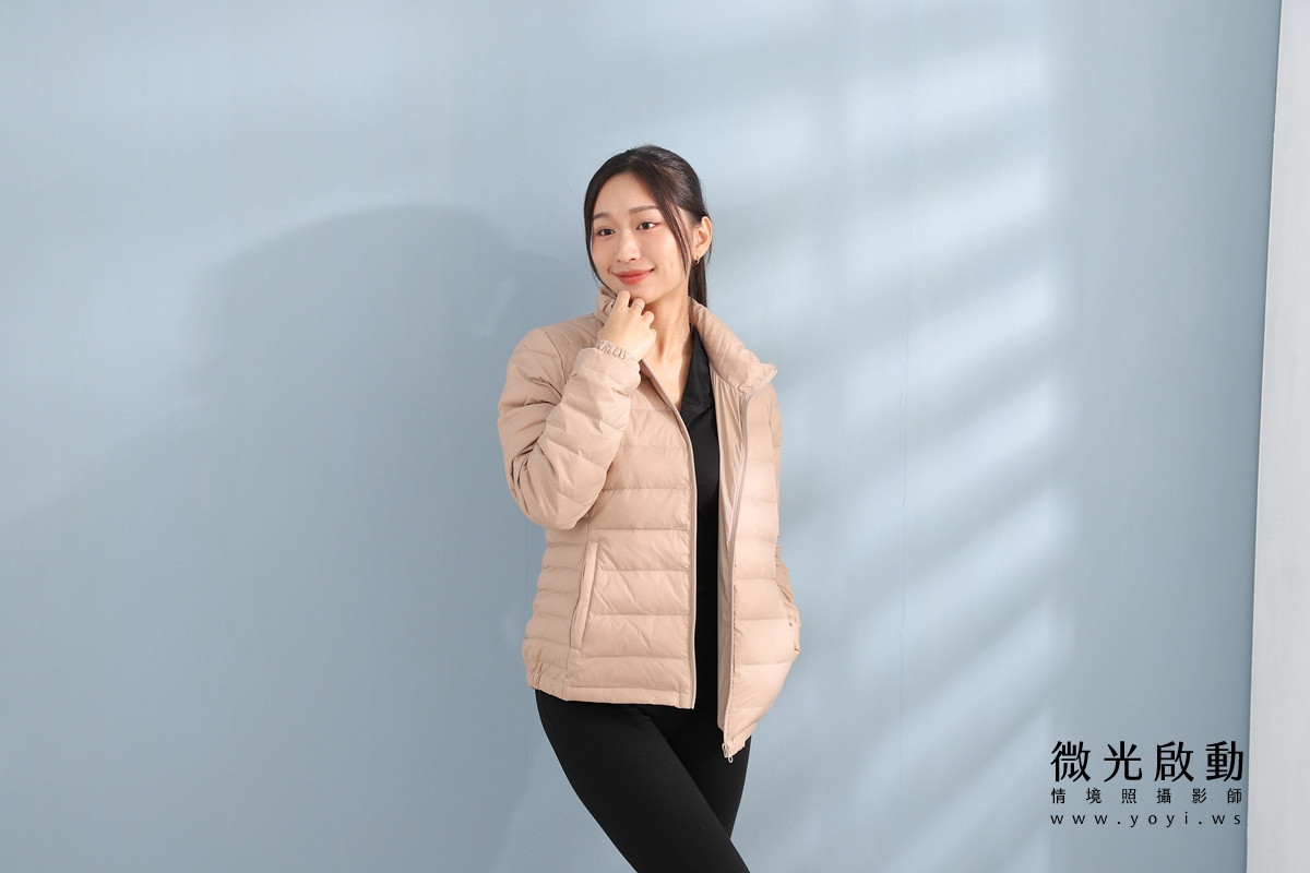 服飾商品攝影｜合隆羽藏男女情侶款羽絨衣模特兒棚拍｜合隆羽藏 57