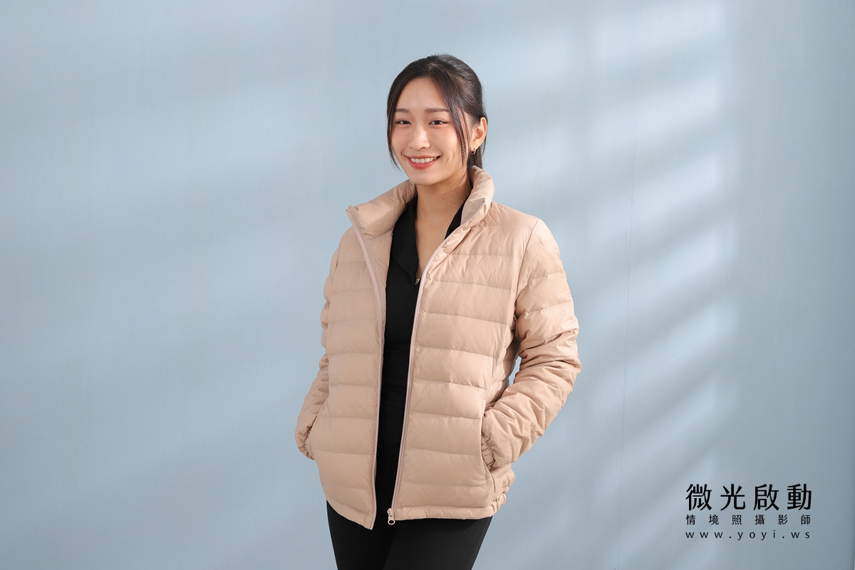 服飾商品攝影｜合隆羽藏男女情侶款羽絨衣模特兒棚拍｜合隆羽藏 59