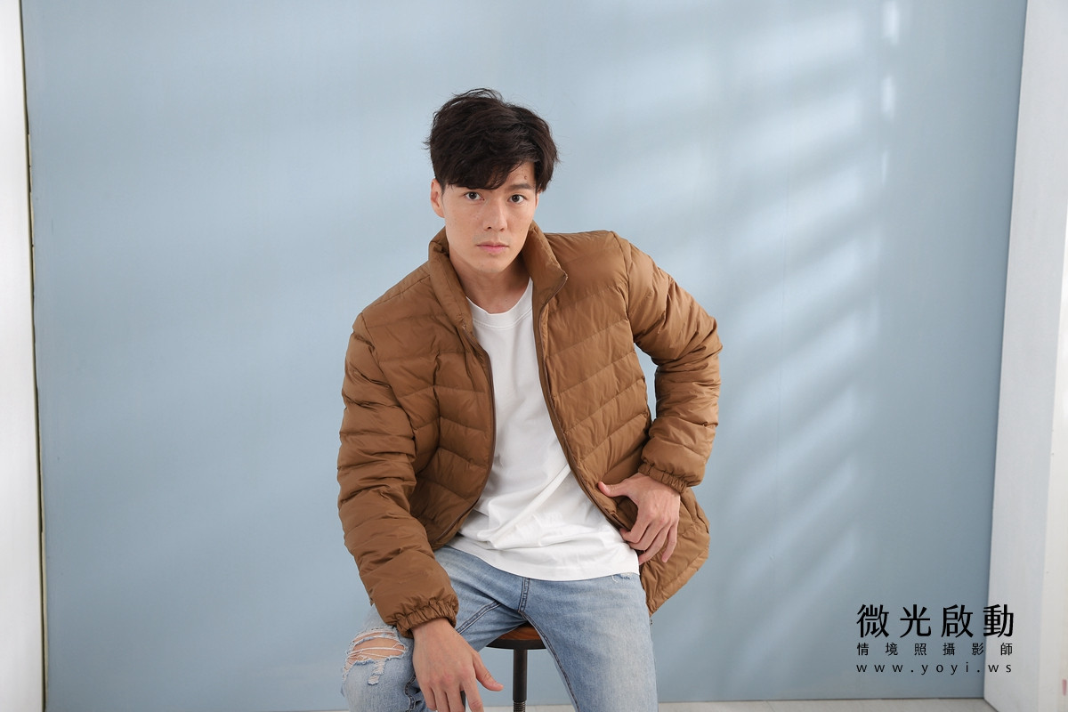服飾商品攝影｜合隆羽藏男女情侶款羽絨衣模特兒棚拍｜合隆羽藏 131
