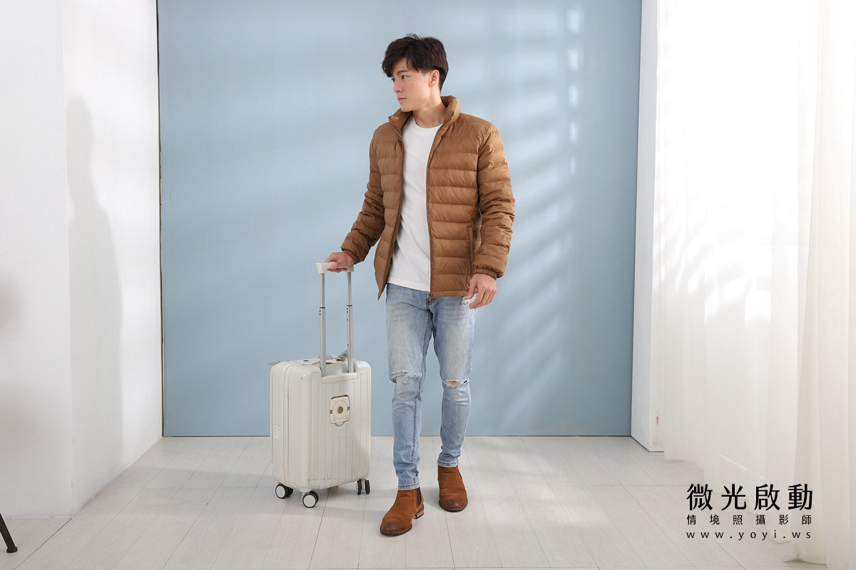 服飾商品攝影｜合隆羽藏男女情侶款羽絨衣模特兒棚拍｜合隆羽藏 135