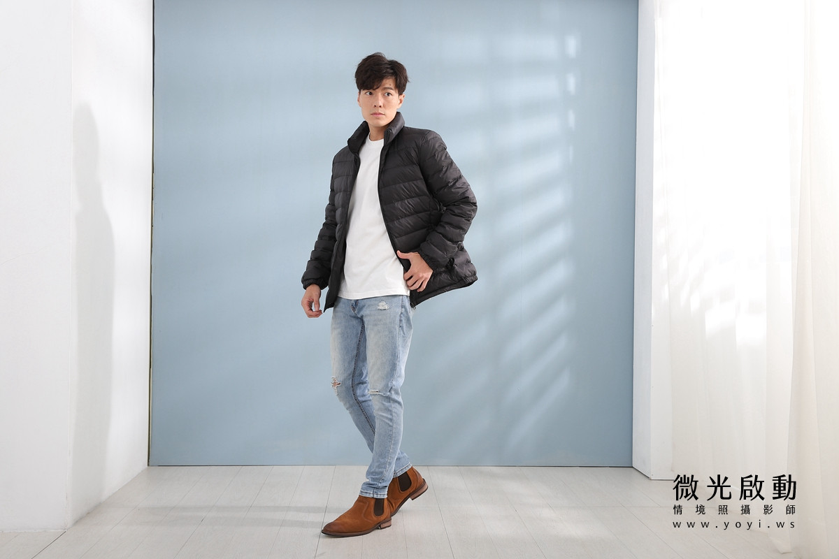 服飾商品攝影｜合隆羽藏男女情侶款羽絨衣模特兒棚拍｜合隆羽藏 141