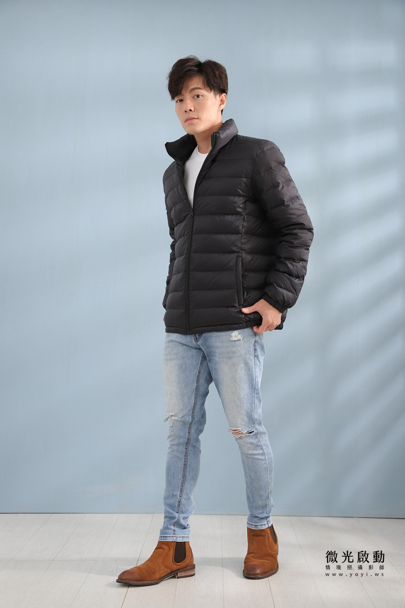 服飾商品攝影｜合隆羽藏男女情侶款羽絨衣模特兒棚拍｜合隆羽藏 147