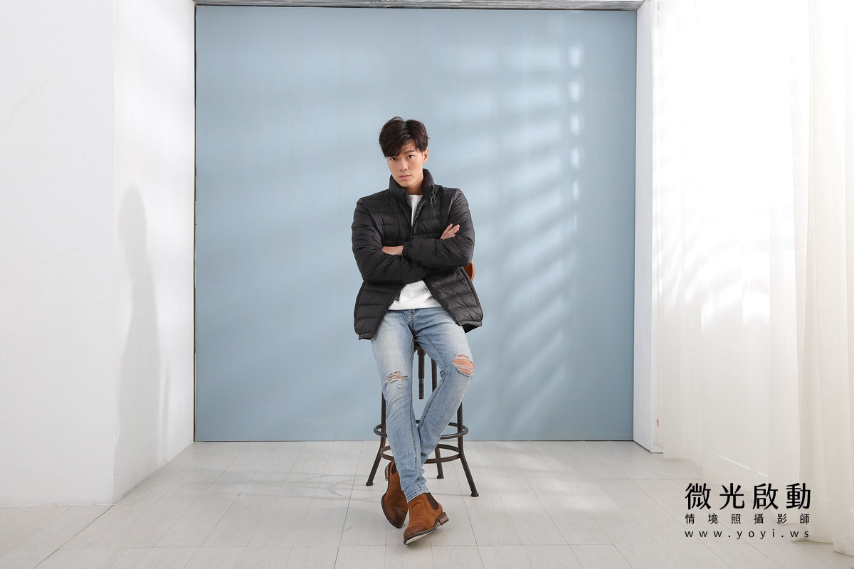 服飾商品攝影｜合隆羽藏男女情侶款羽絨衣模特兒棚拍｜合隆羽藏 149