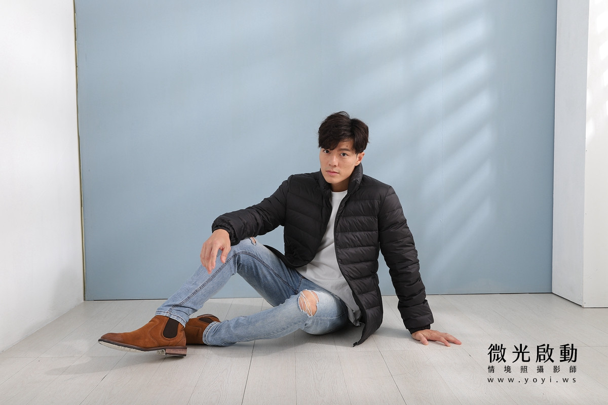 服飾商品攝影｜合隆羽藏男女情侶款羽絨衣模特兒棚拍｜合隆羽藏 153