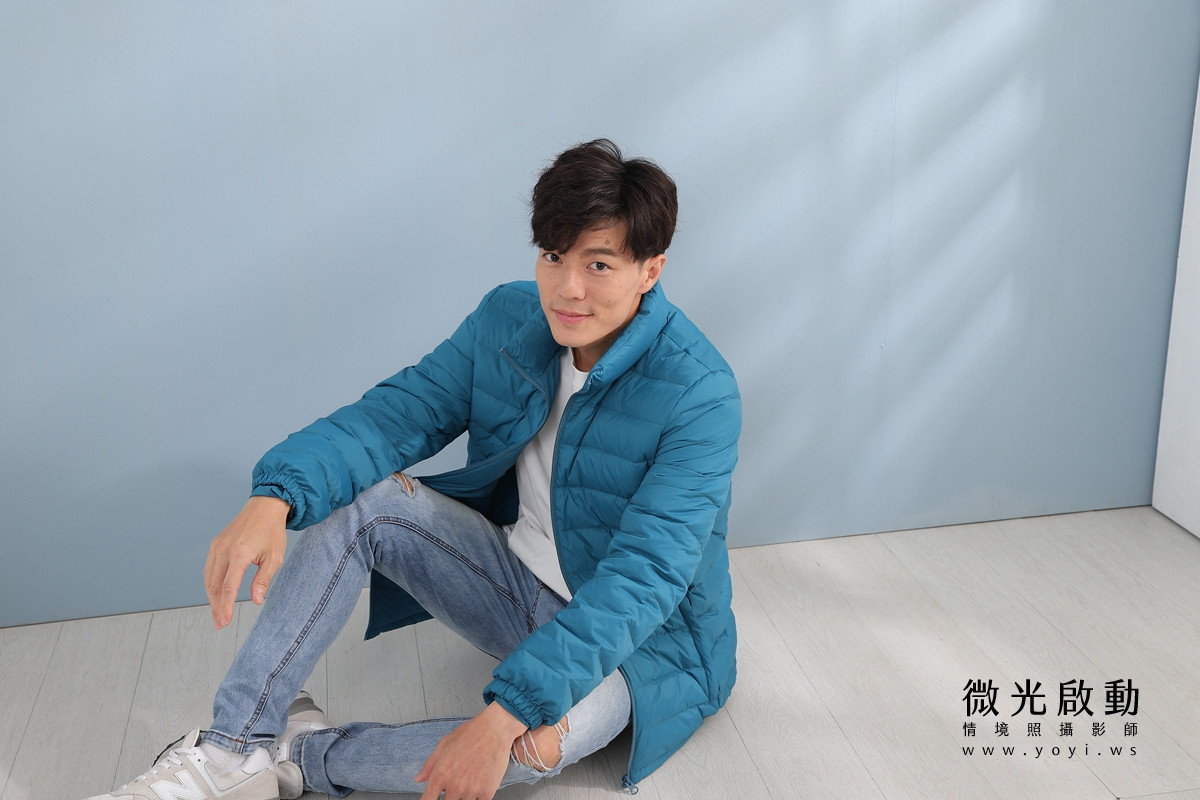 服飾商品攝影｜合隆羽藏男女情侶款羽絨衣模特兒棚拍｜合隆羽藏 163