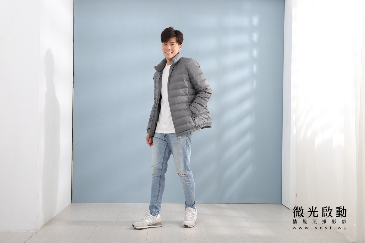 服飾商品攝影｜合隆羽藏男女情侶款羽絨衣模特兒棚拍｜合隆羽藏 167