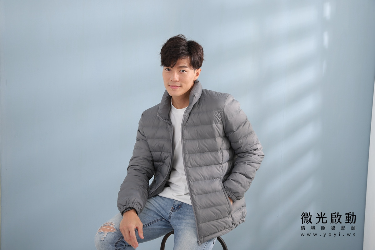 服飾商品攝影｜合隆羽藏男女情侶款羽絨衣模特兒棚拍｜合隆羽藏 183