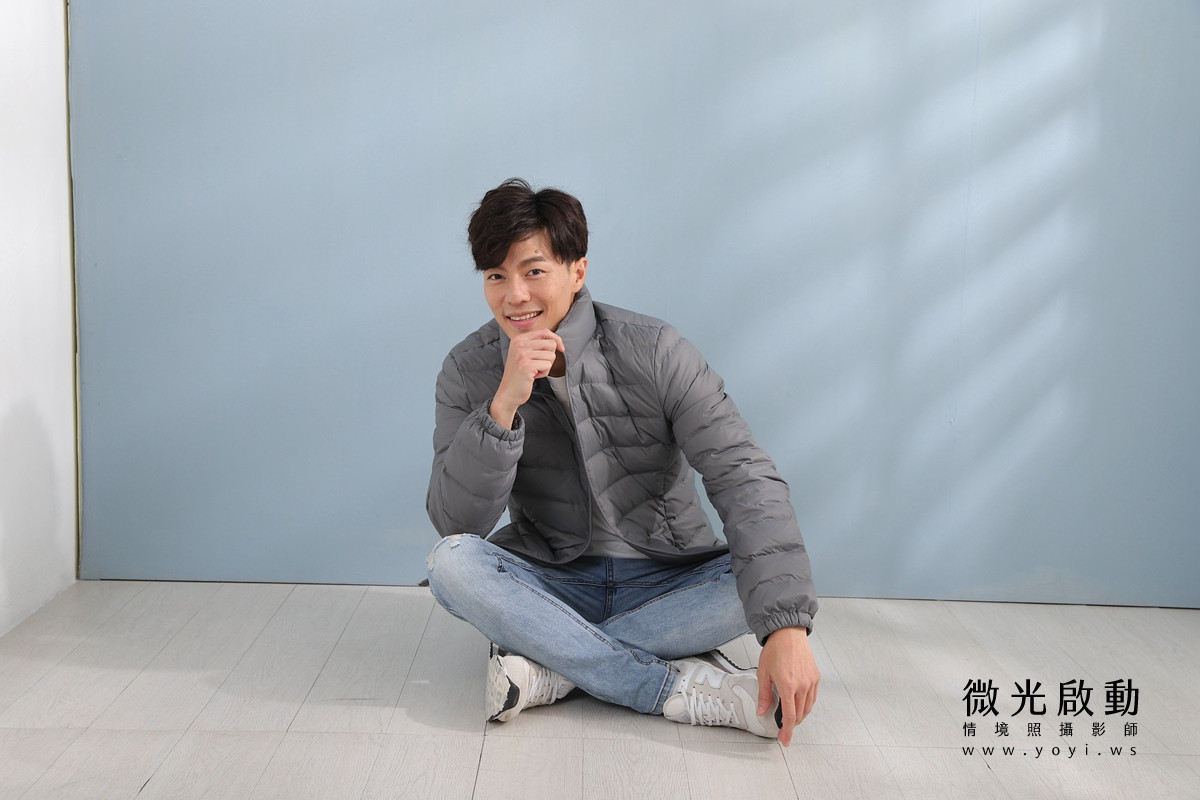 服飾商品攝影｜合隆羽藏男女情侶款羽絨衣模特兒棚拍｜合隆羽藏 187