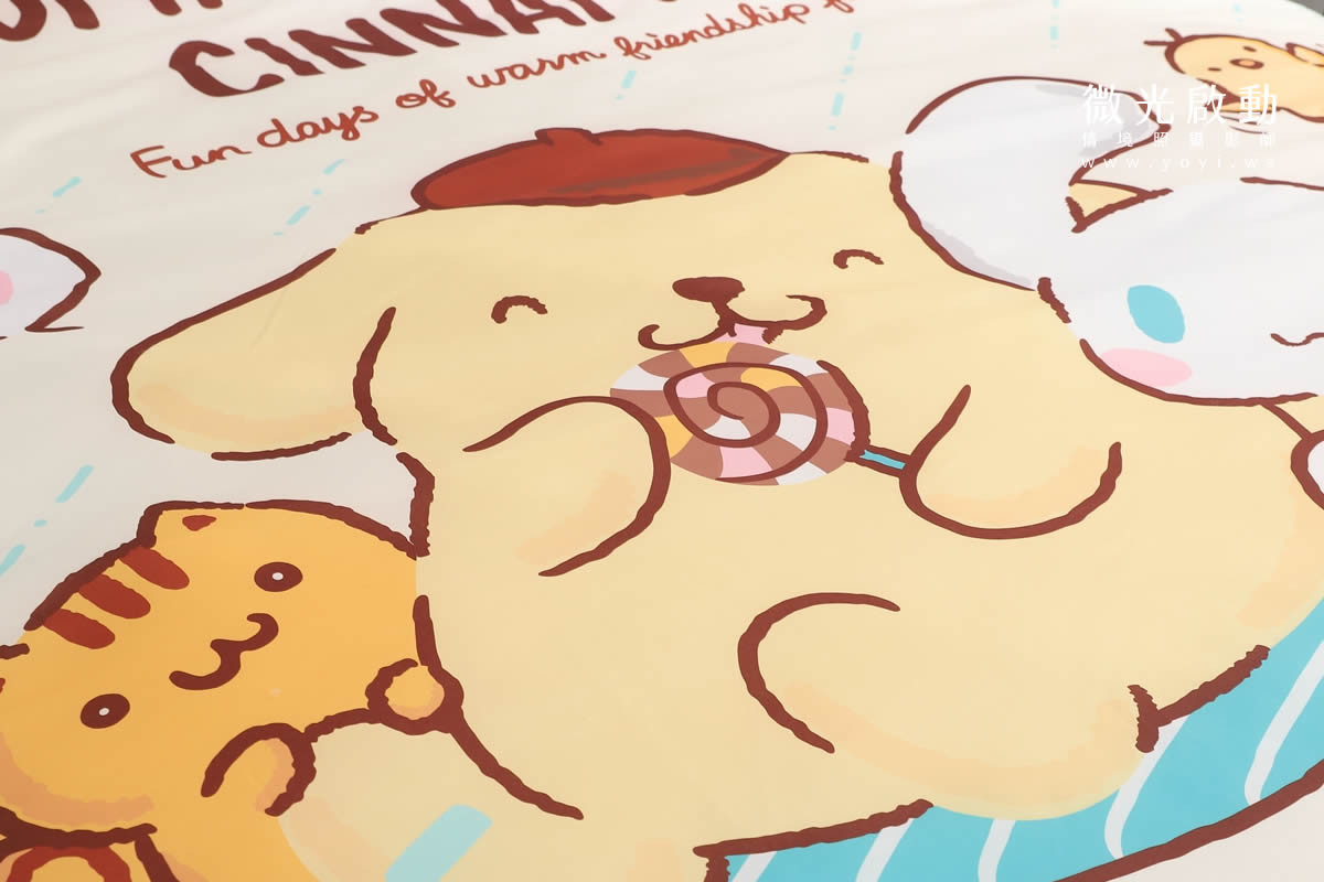 寢具商品攝影｜童趣插畫圖騰雙人床包情境攝影｜床的嫁紗 11