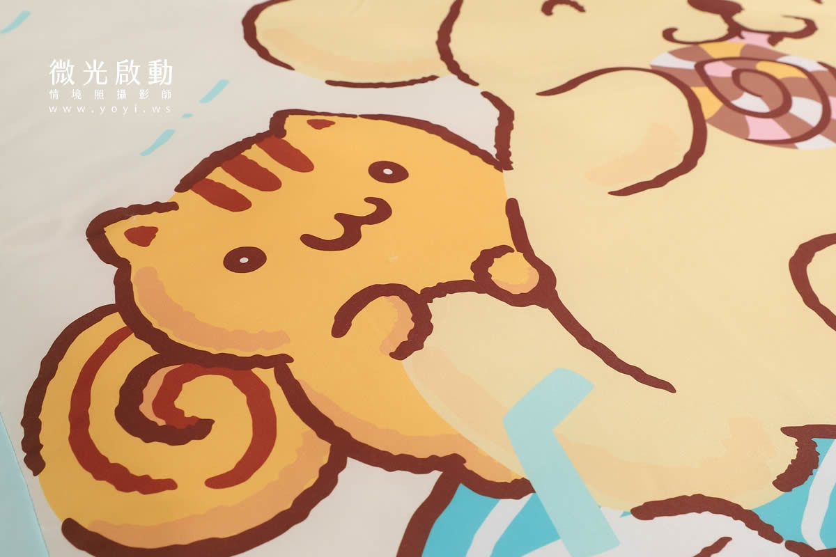 寢具商品攝影｜童趣插畫圖騰雙人床包情境攝影｜床的嫁紗 41