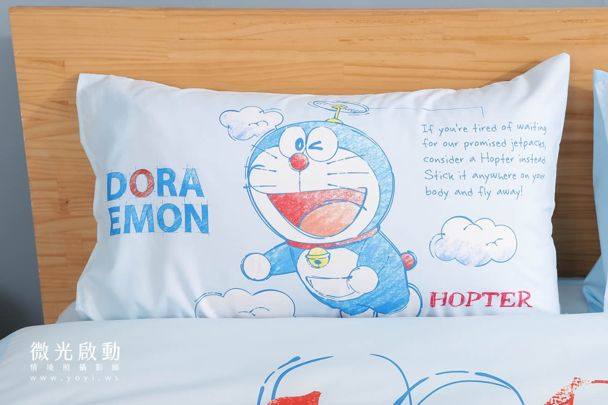 寢具商品攝影｜童趣插畫圖騰雙人床包情境攝影｜床的嫁紗 61