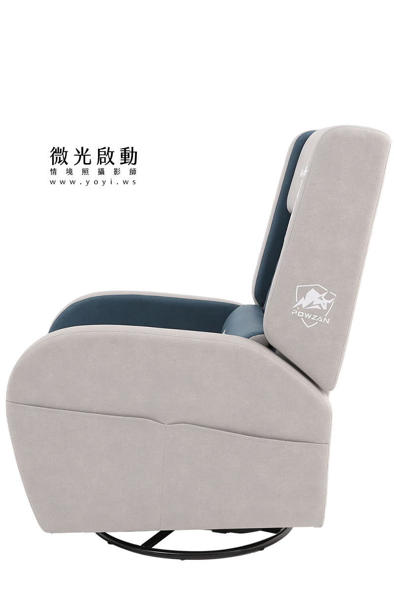 電競椅攝影｜紅白黑配色機能電競按摩椅去背攝影｜捷旺 23