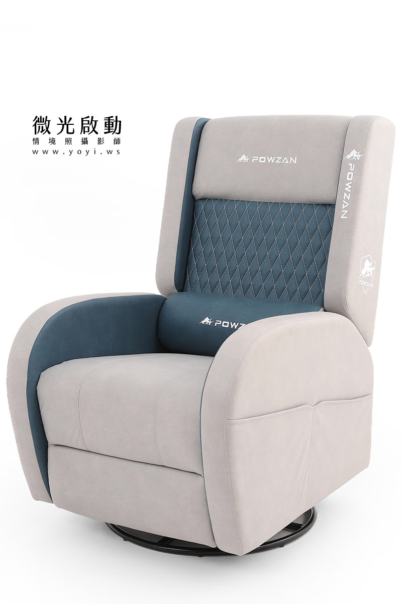 電競椅攝影｜紅白黑配色機能電競按摩椅去背攝影｜捷旺 31