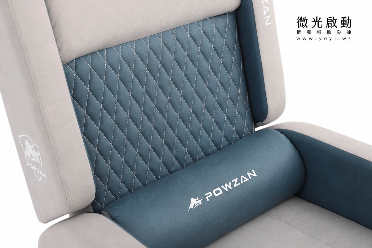 電競椅攝影｜紅白黑配色機能電競按摩椅去背攝影｜捷旺 41