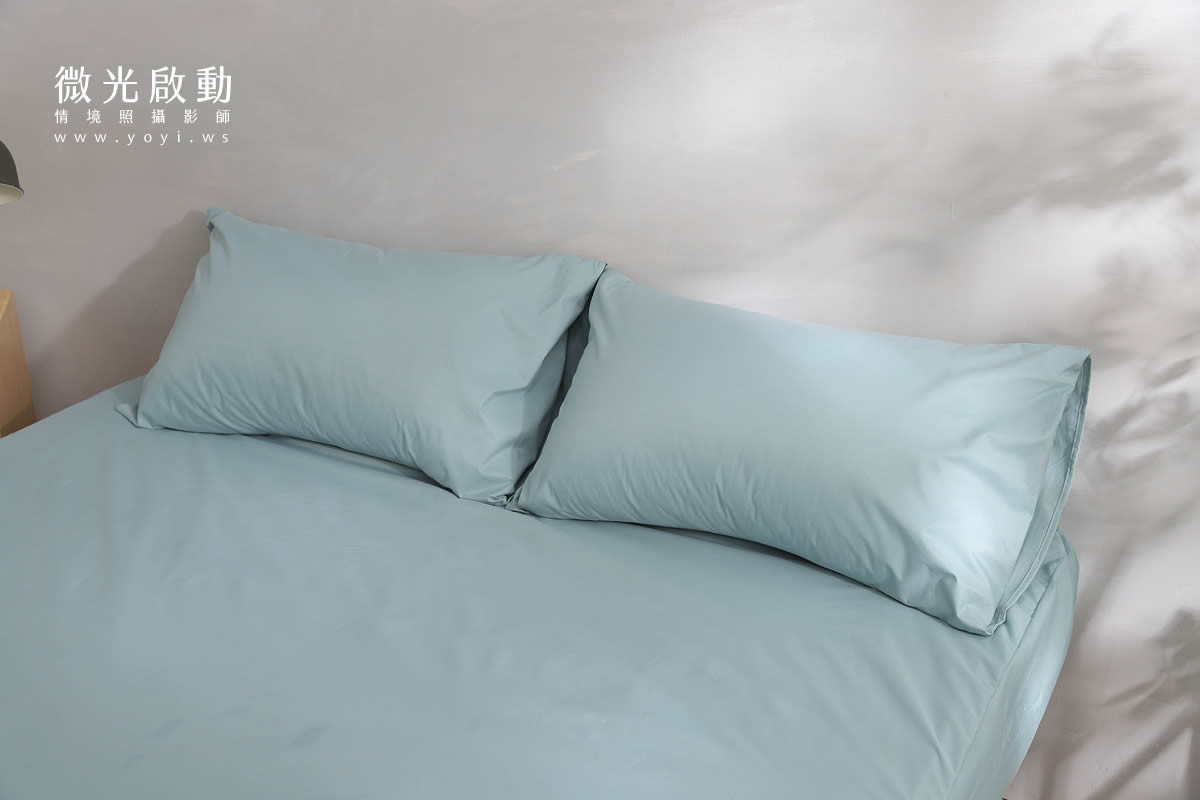 寢具商品攝影｜質感灰調雙人床包居家情境攝影｜愛利斯 7