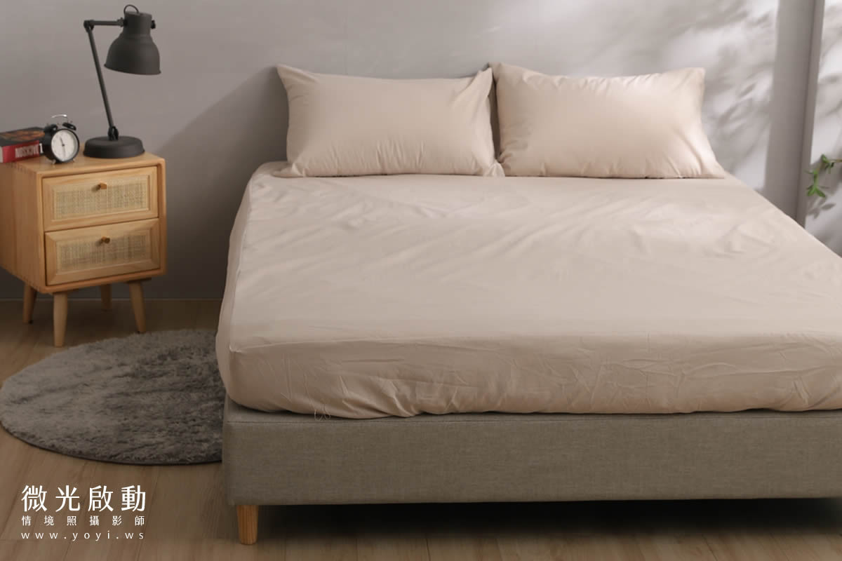 寢具商品攝影｜質感灰調雙人床包居家情境攝影｜愛利斯 15
