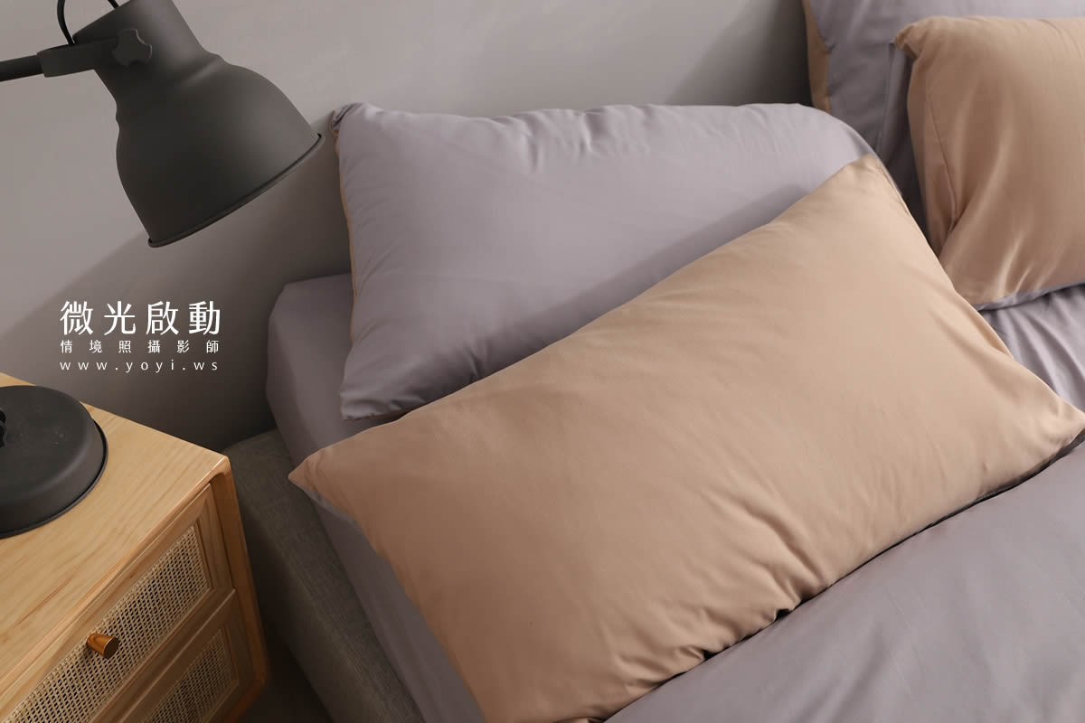 寢具商品攝影｜質感灰調雙人床包居家情境攝影｜愛利斯 39