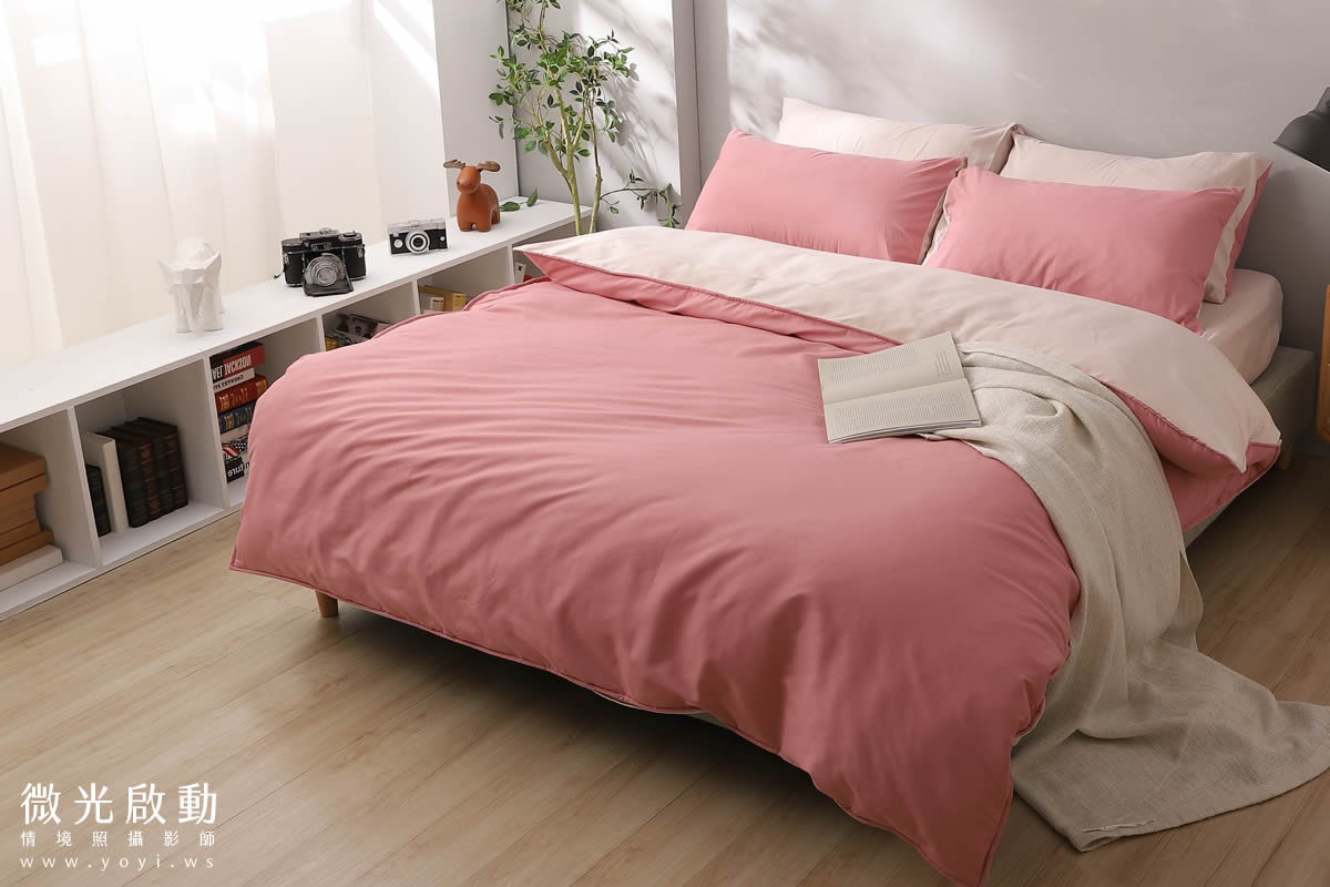 寢具商品攝影｜質感灰調雙人床包居家情境攝影｜愛利斯 59