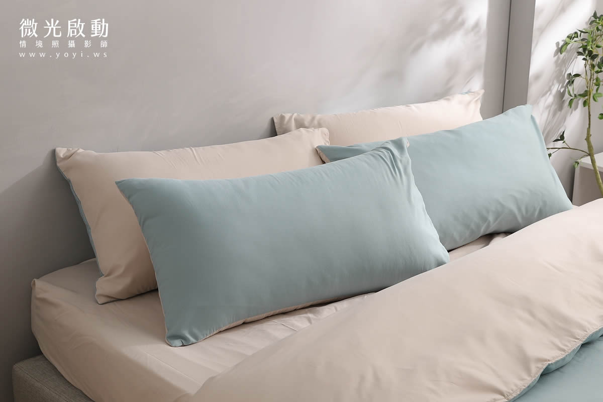 寢具商品攝影｜質感灰調雙人床包居家情境攝影｜愛利斯 69