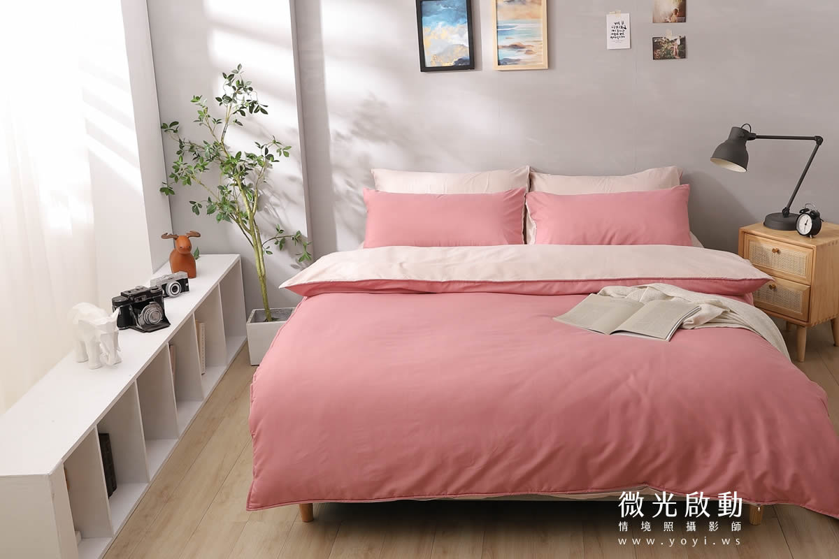 寢具商品攝影｜質感灰調雙人床包居家情境攝影｜愛利斯 79